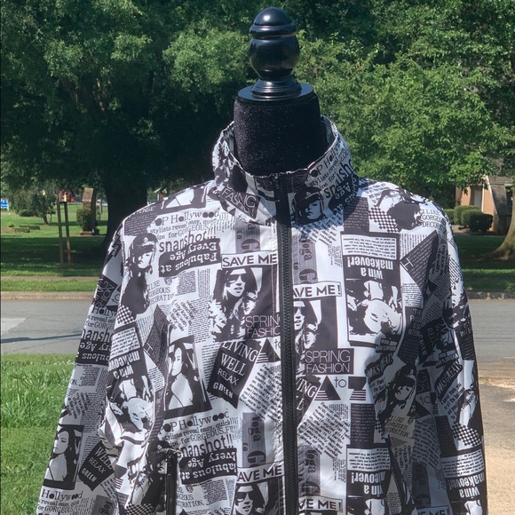 Fashion Windbreaker Bomber Jacket - Picture 2 of 4